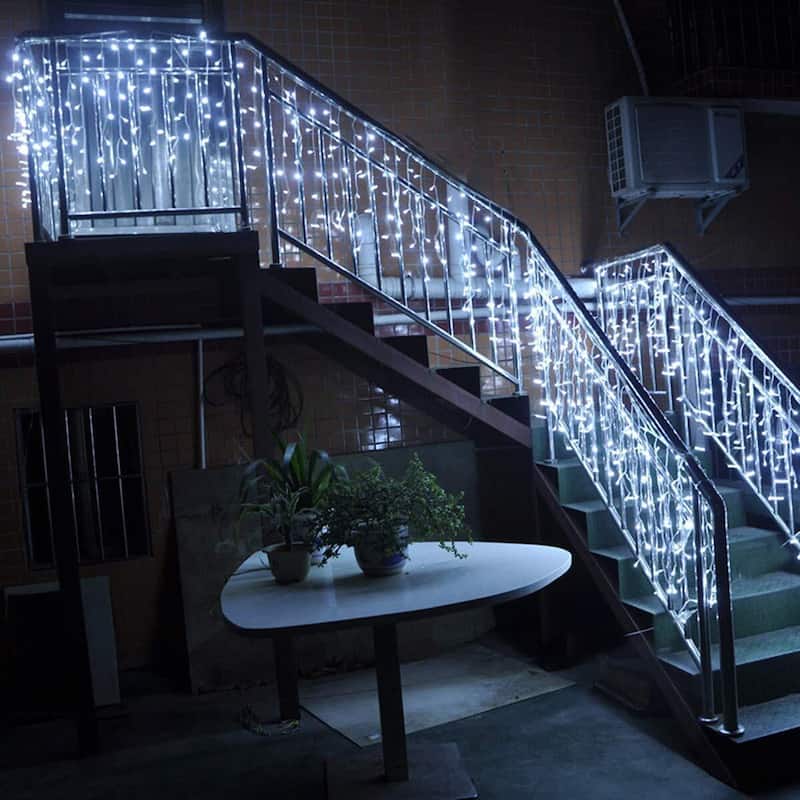 Curtain Icicle Lights Wedding Party LED Fairy Christmas Light