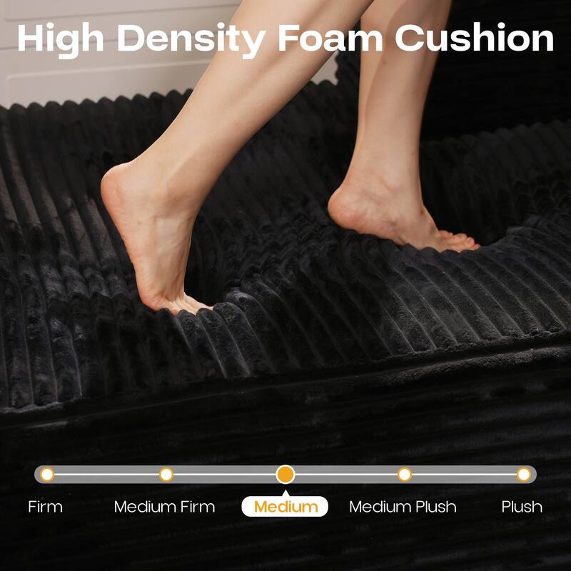 ​​OVIOS Modern Minimalist No-Assembly Living Room Set​