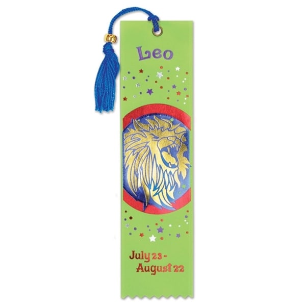 Pack of 6 Lime Green ''Leo'' Bookmarks 2'' x 7.75'' - N/A