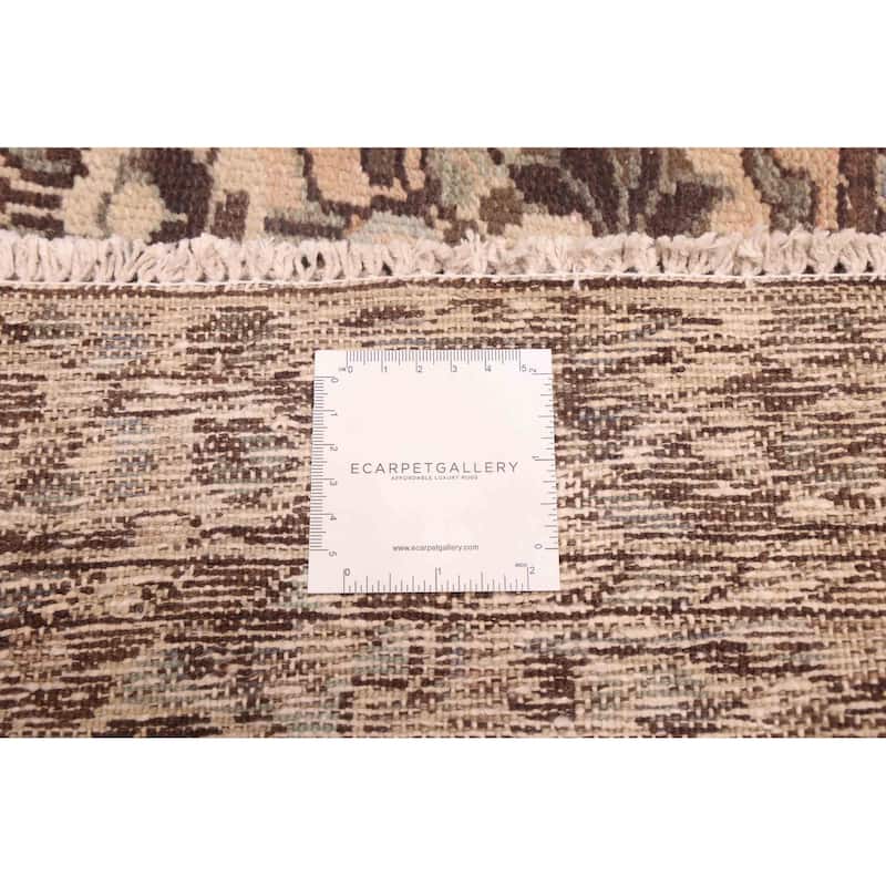 ECARPETGALLERY Hand-knotted Antalya Vintage Copper Wool Rug - 4'2 x 6'8