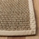 preview thumbnail 61 of 209, SAFAVIEH Natural Fiber Marina Basketweave Seagrass Rug
