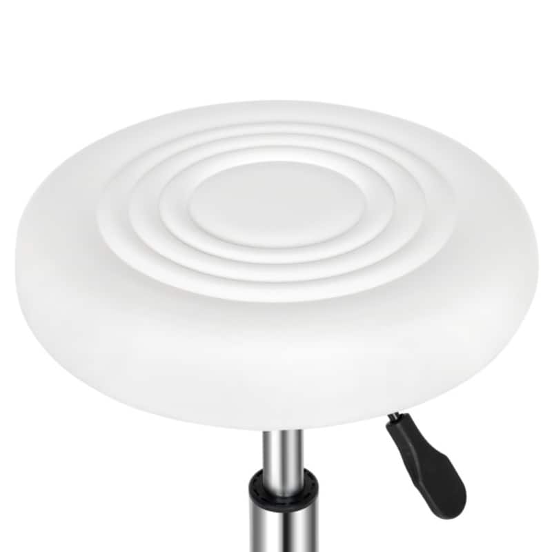 Round Stool with Lines Rotation Bar Stool - 13 x 13 x 24