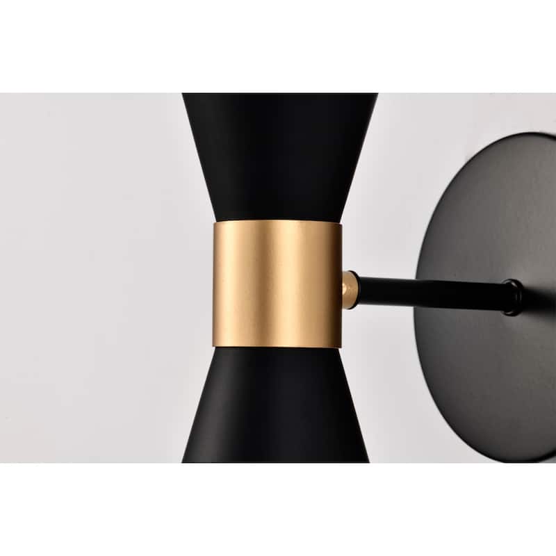Smithy 7 Inch Matte Black Adjustable Arm Wall Sconces (Color Optional) - N/A