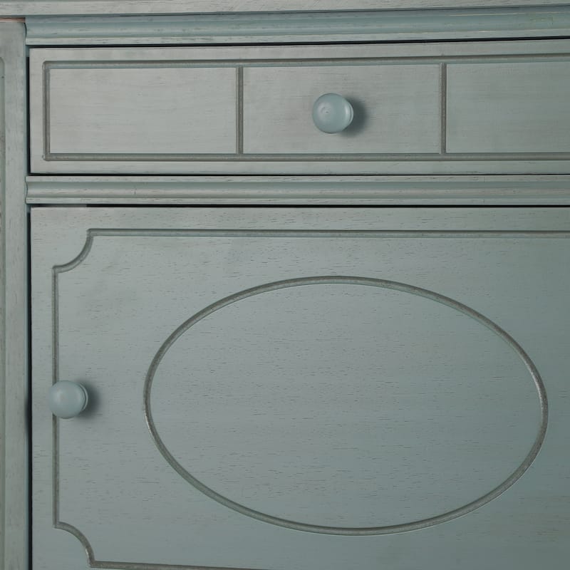 Christopher Knight Home - Marwood Carved Wood Nightstand with Soft-Close Slides and Gourd Legs
