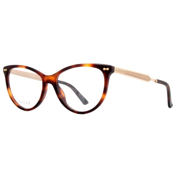 Shop Gucci Gg 3818 Crx Dark Havana Brown Gold Women S Cat Eye