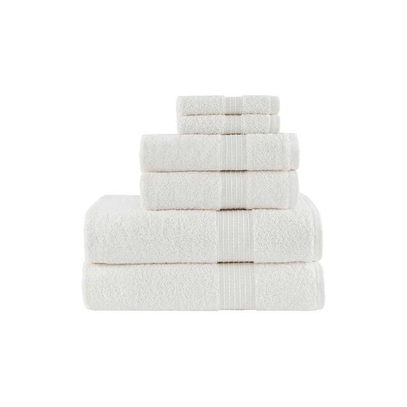 6 Piece Cotton Towel Set
