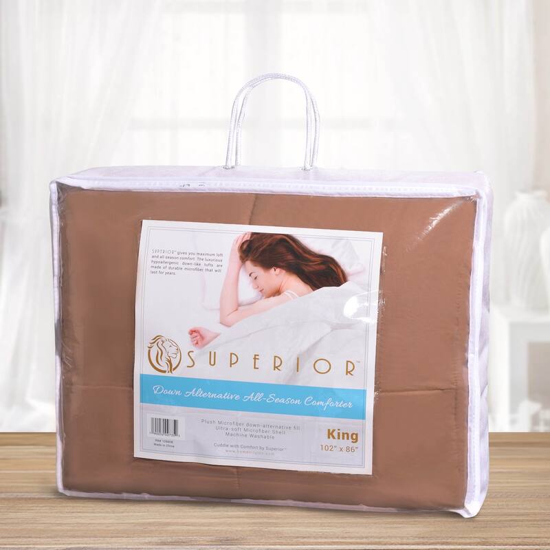 Superior Classic Comforter Reversible Down Alternative Bedding