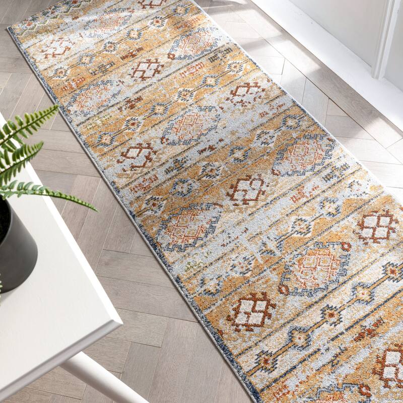 Well Woven Omaha Alu Moroccan Tribal Area Rug