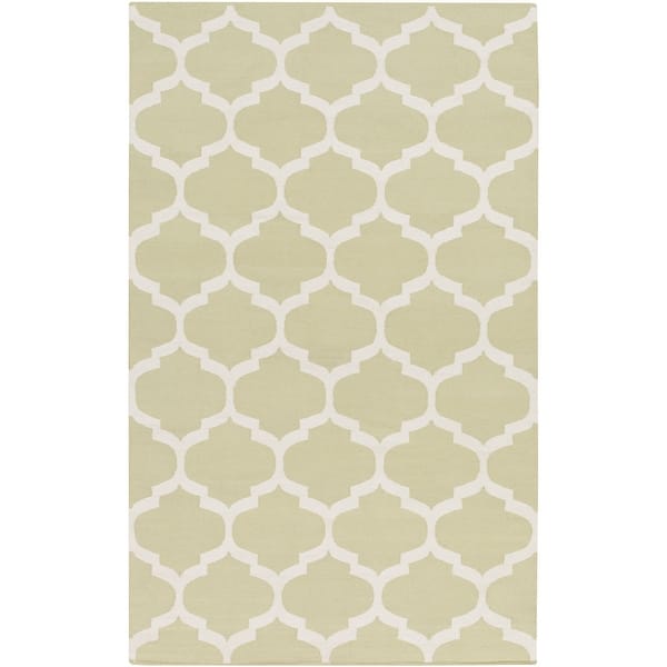 slide 2 of 12, Hand-Woven Madison Moroccan Trellis Cotton Rug - 4' x 6'
