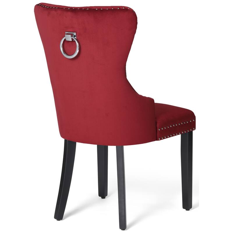Highland Tufted Velvet Side Chair (Set of 6)