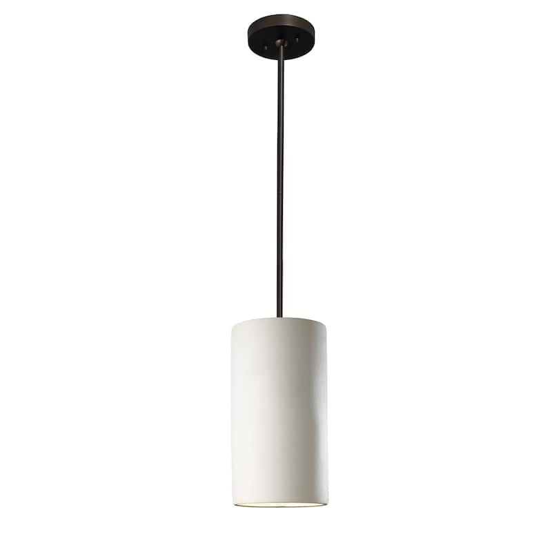 Justice Design Group Large Cylinder Pendant - Rigid Stem
