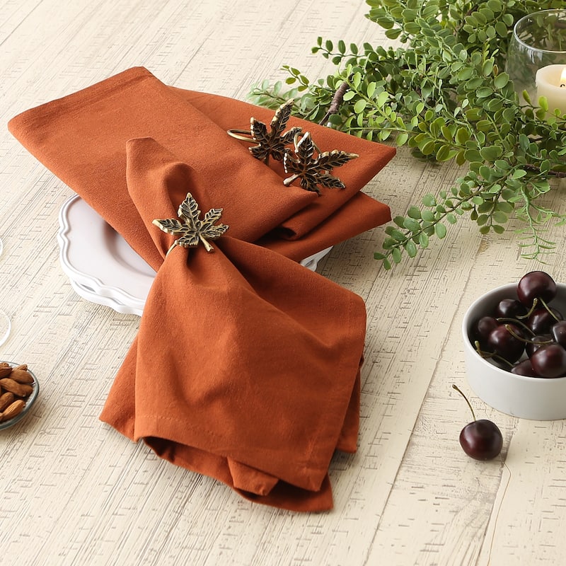 DII Solid Cotton Napkin Set/6