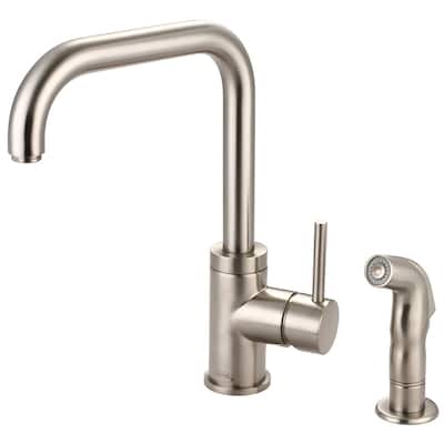Pioneer Faucets Motegi 1.5 GPM Single Hole Kitchen Faucet with 8" 90