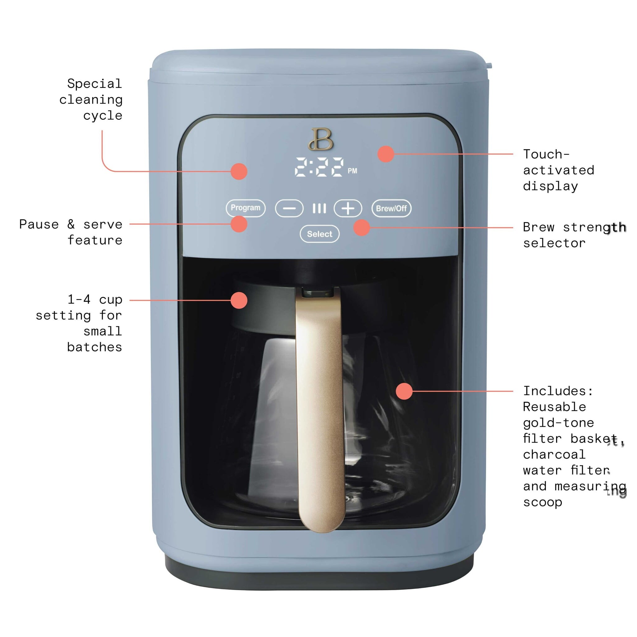 Drew barrymore coffee pot cheap