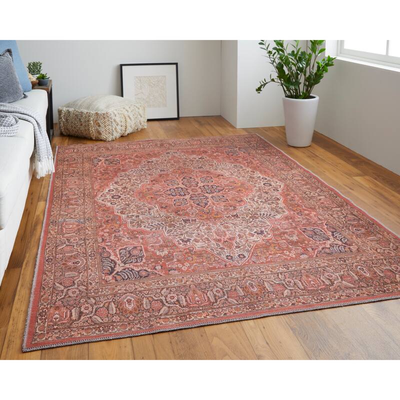 Birchlawn Power Loomed Oriental Area Rug