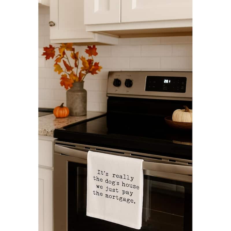 Dog's House Printed Kitchen Towel