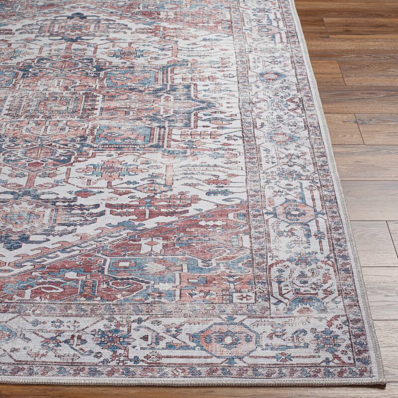 Livabliss Ariane Vintage Persian Printed Washable Area Rug