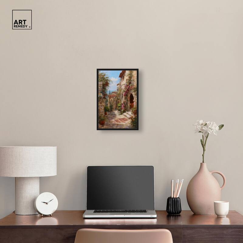 Mediterranean Charm I Canvas by Art Remedy