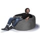 preview thumbnail 18 of 38, Jaxx 4 Foot Saxx Large Bean Bag Chair and Lounger for Teens and Adults - Microsuede