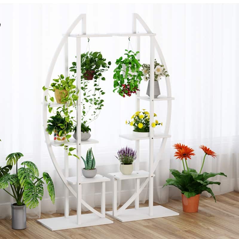Plant Stand Display Shelf Flower Rack for Home Garden