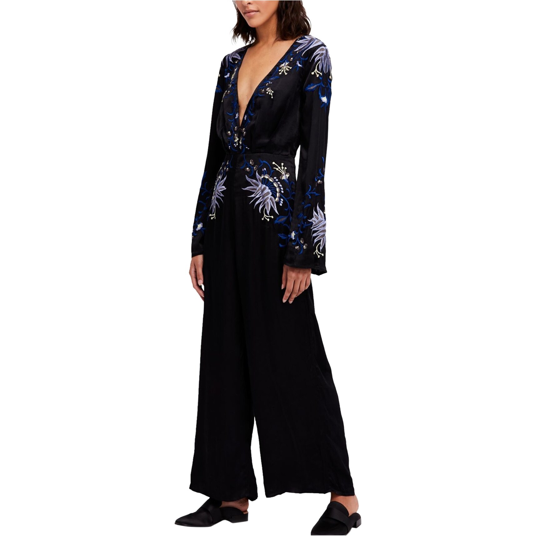 Free people gypsy rose jumpsuit Sale