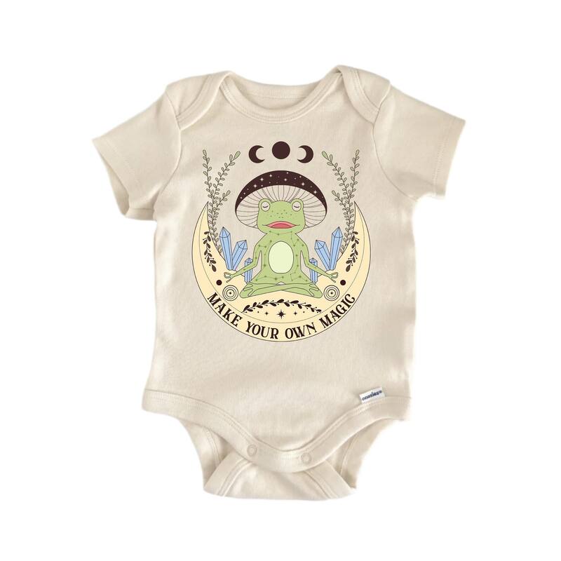 Make Your Own Magic Mystical - Baby Boy Girl Clothes Bodysuit Funny Cute Newborn - Natural - Newborn