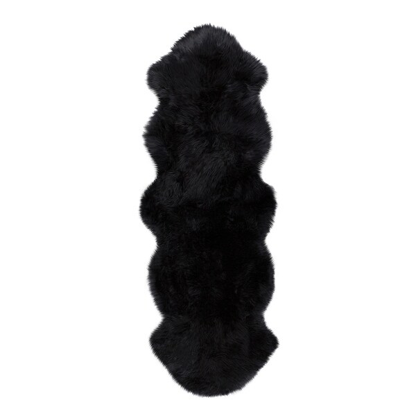 New Zealand Sheepskin Rug - Single 2'x3', Double 2'x6', Triple 3'x5', Trio 3'x5', Quattro 4'x6', Six, Octo. Opens flyout.
