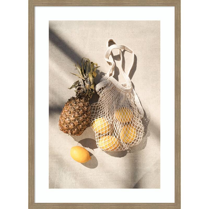 Summer Fruits by Henrike Schenk Wood Framed Wall Art Print