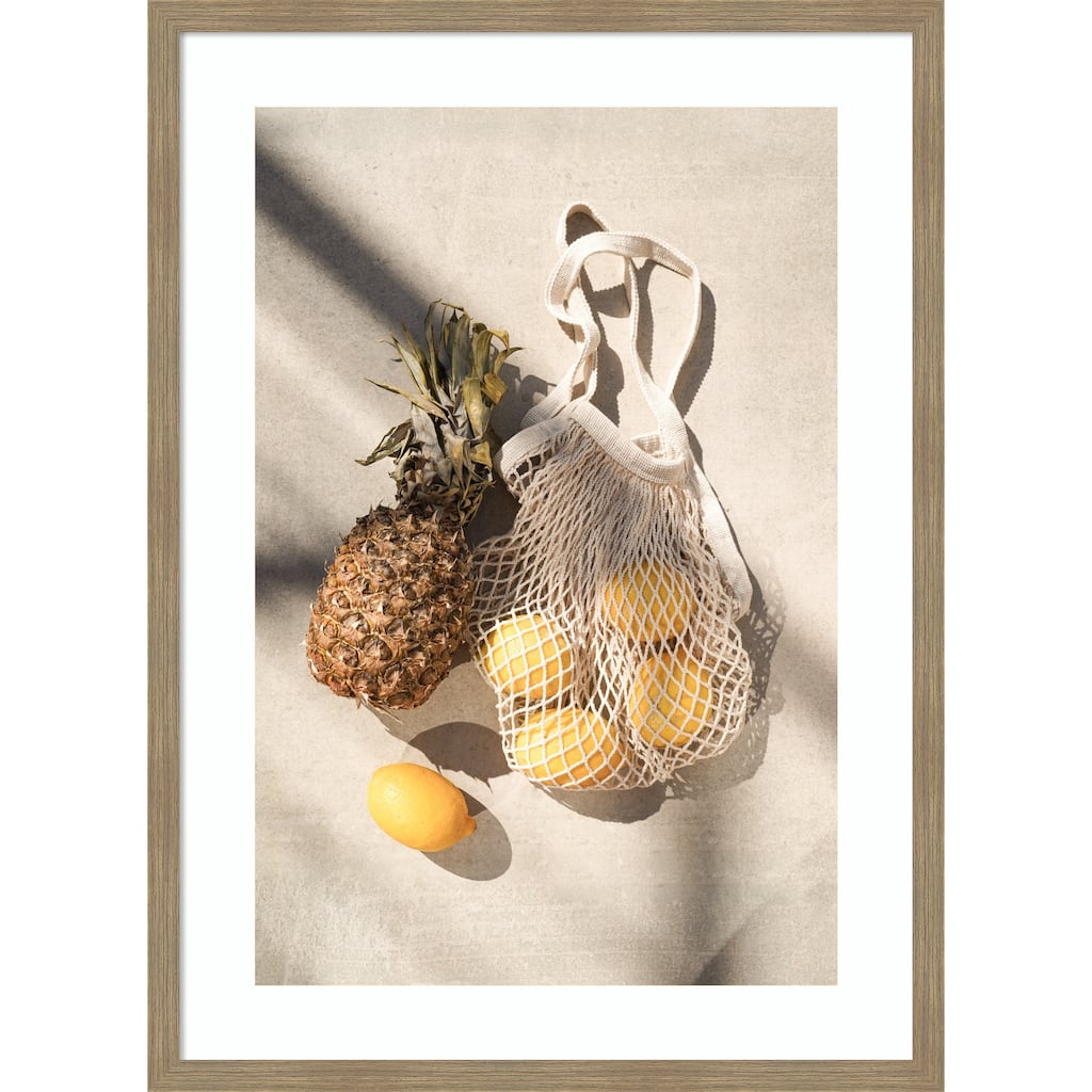 Summer Fruits by Henrike Schenk Wood Framed Wall Art Print