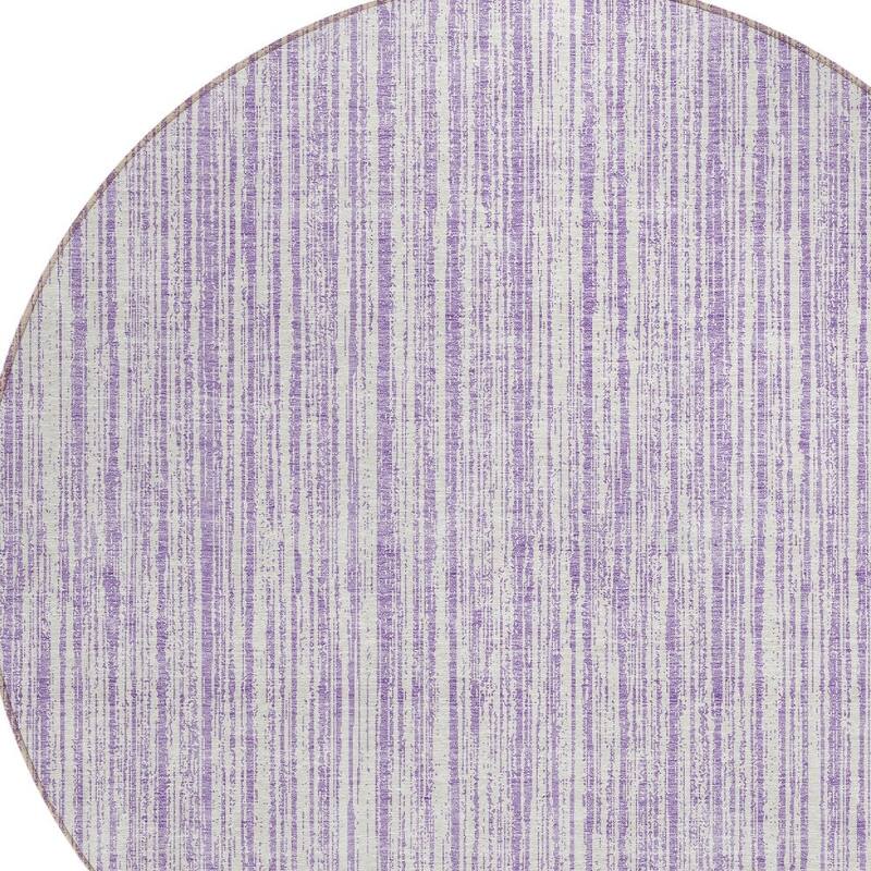 HomeRoots Striped Transitional Rectangle Outdoor Rug