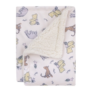 Disney Classic Pooh Naturally Friends Baby Blanket