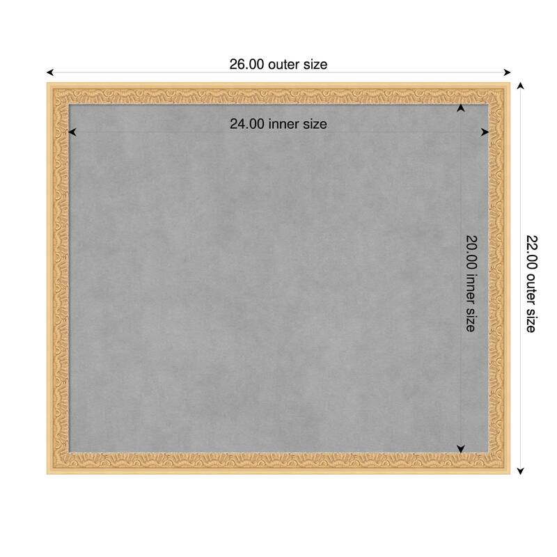 Amanti Art Bethany Black Framed - 26 x 22 in - Bethany Gold