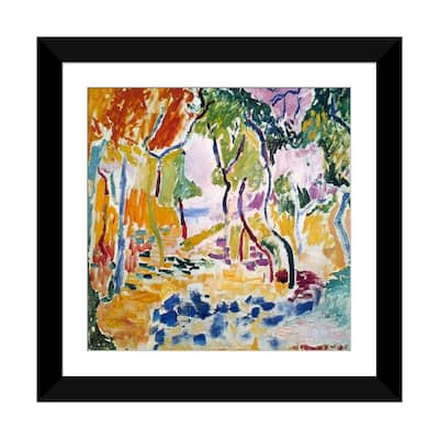 iCanvas "Landscape near Collioure (Study for Le Bonheur de Vivre), 1905" by Henri Matisse
