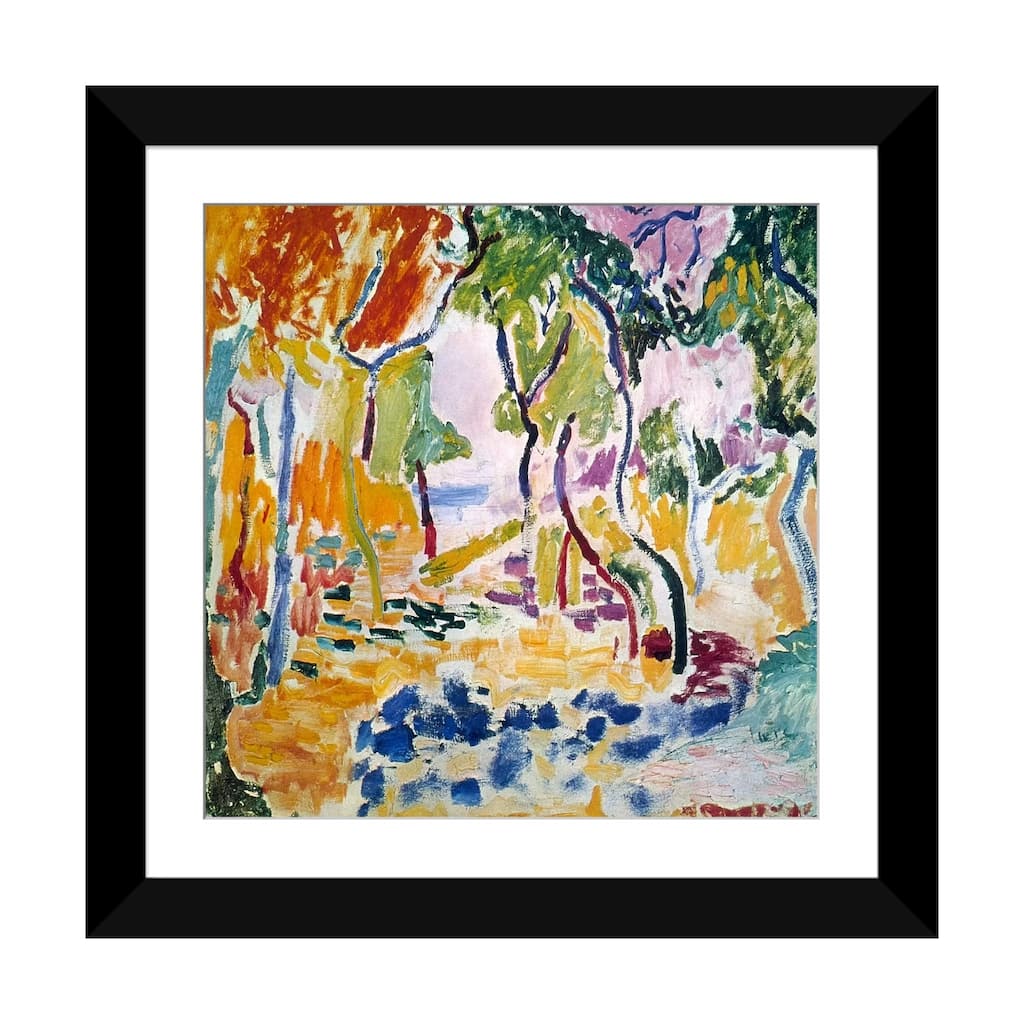 iCanvas "Landscape near Collioure (Study for Le Bonheur de Vivre), 1905" by Henri Matisse