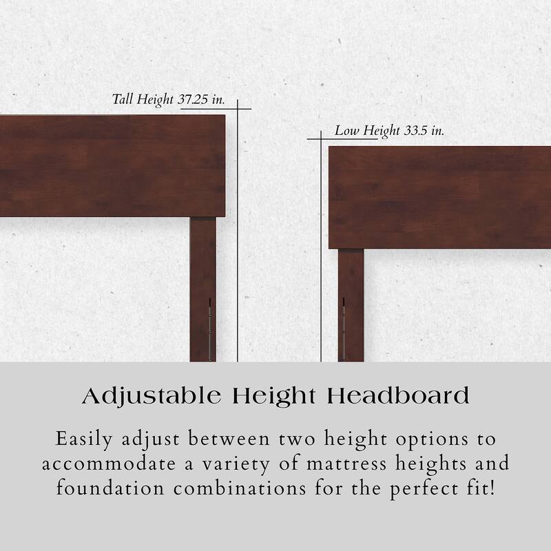Orlando Twin Platform Bed with Footboard & Twin Trundle in Walnut