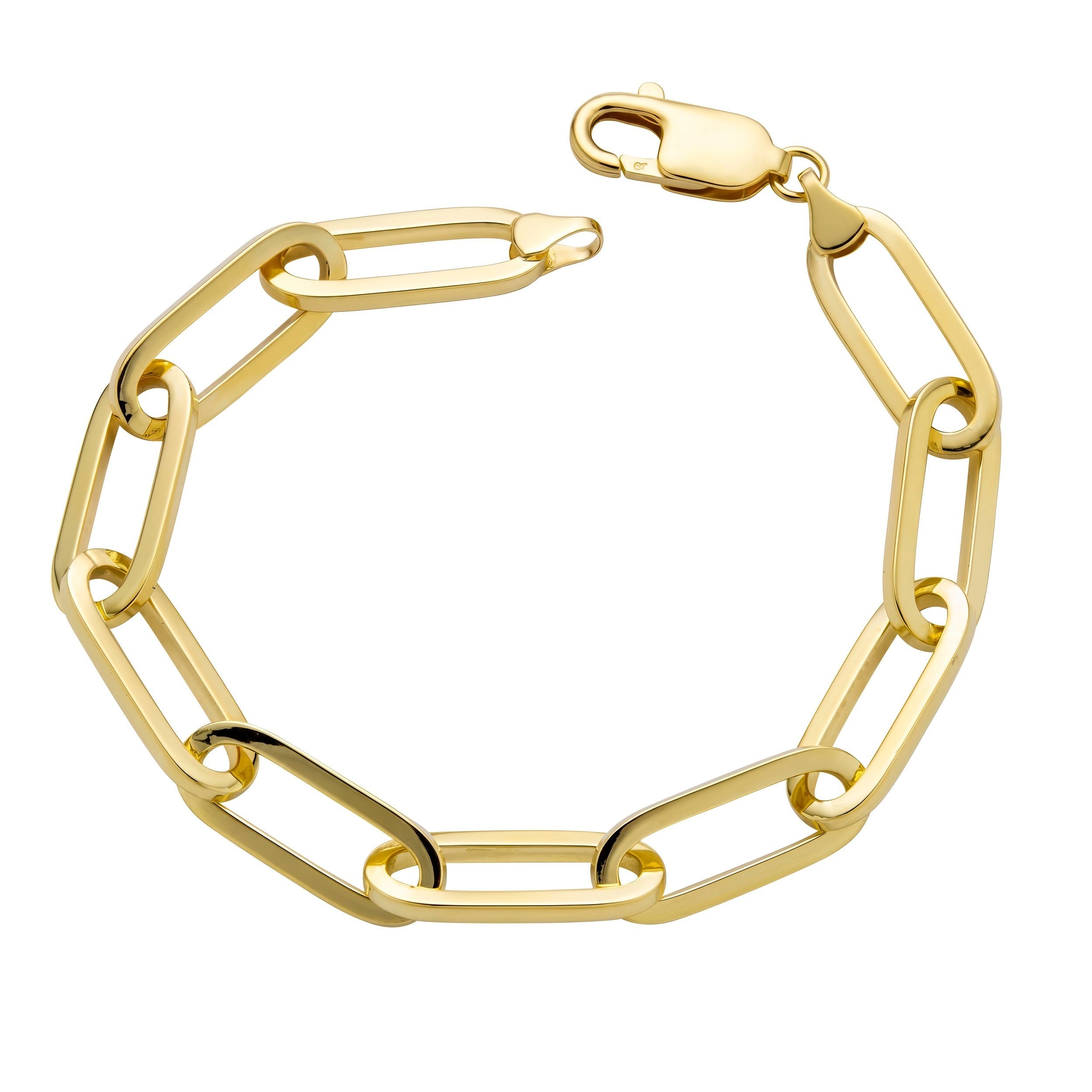 Au Naturale 14K Yellow Gold-Filled Paperclip Bracelet