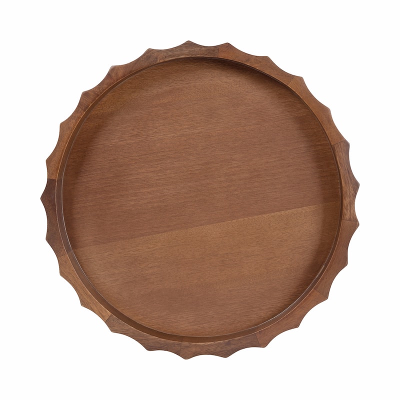 Kate and Laurel Lissi Round Tray
