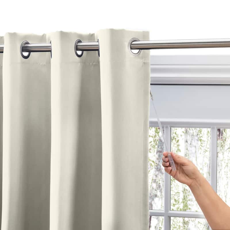 Ultimate Blackout 45-inch Short Length Grommet Curtain Panel