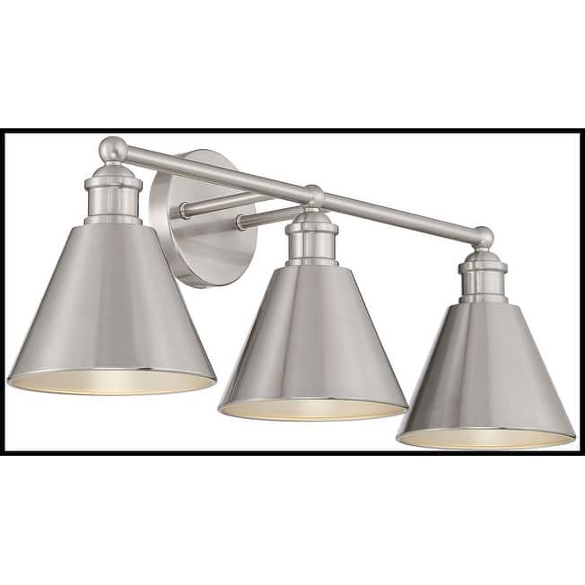 Meridian M80064 3 Light 27" Wide Bathroom Vanity Light