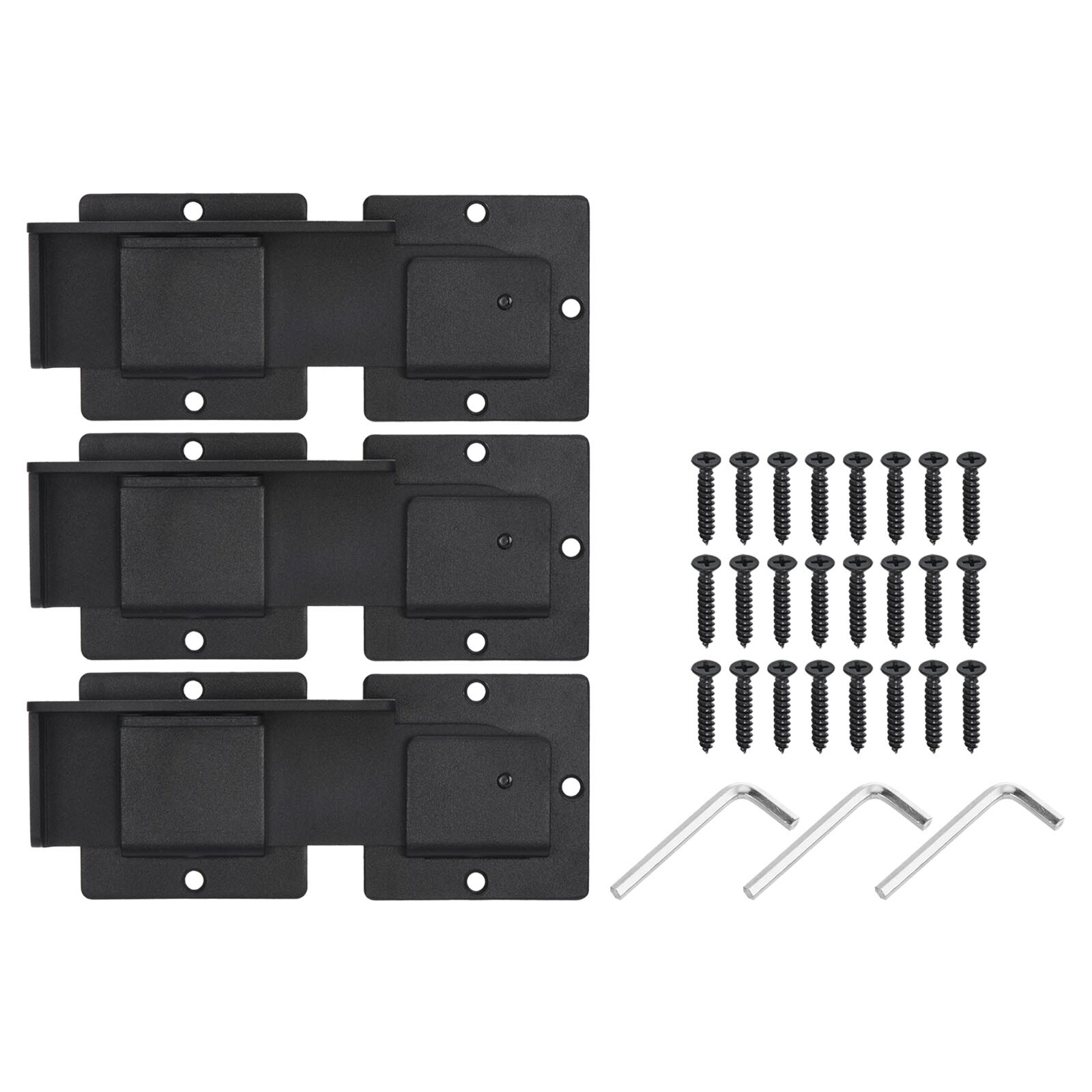 Flip Gate Latch Lock, Adjustable Flip Gate Latch Lock With 3 Padlock Hole Heavy Duty Aluminum Alloy Door Latch I.131637103 Flip Gate Latch Lock, Adjustable Flip Gate Latch Lock With 3 Padlock Hole Heavy Duty Aluminum Alloy Door Latch I.131637103