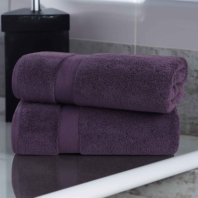 Superior Soft Oversize Zero Twist Cotton Bath Sheets (Set of 2)