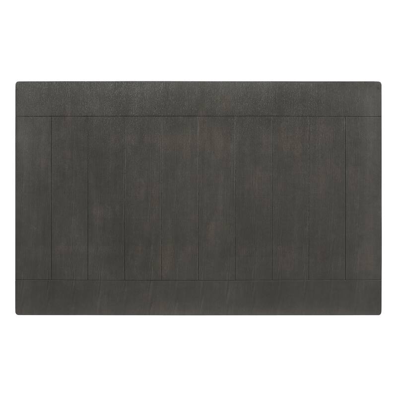 Dexter Grey and Dark Grey 5-piece Rectangular Dining Set