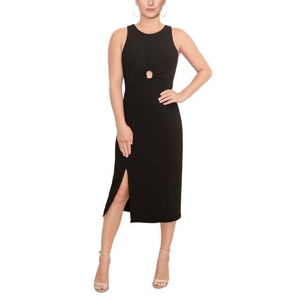 zimmermann blue mini dress Denim Broderie Mahon - Navy Calista One Shoulder Midi dress-123sale115 In addition to swim SIZE:13