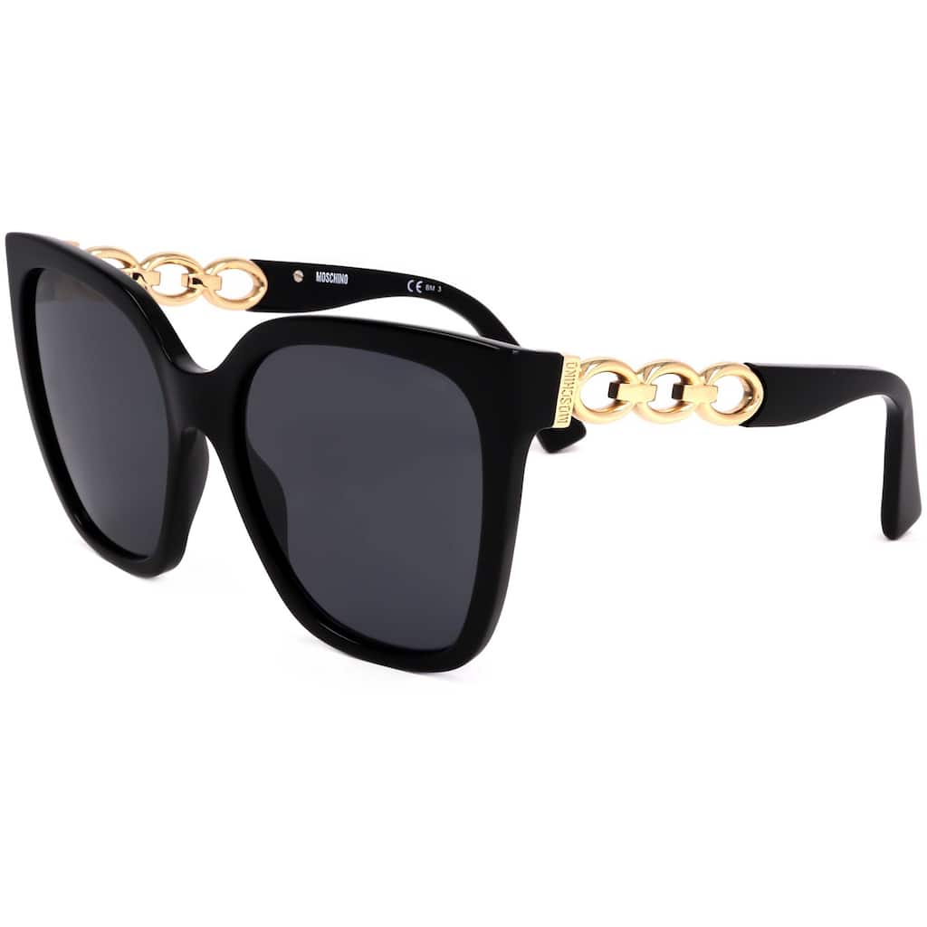 Moschino Women's 55mm Black Sunglasses MOS098-S-807-55