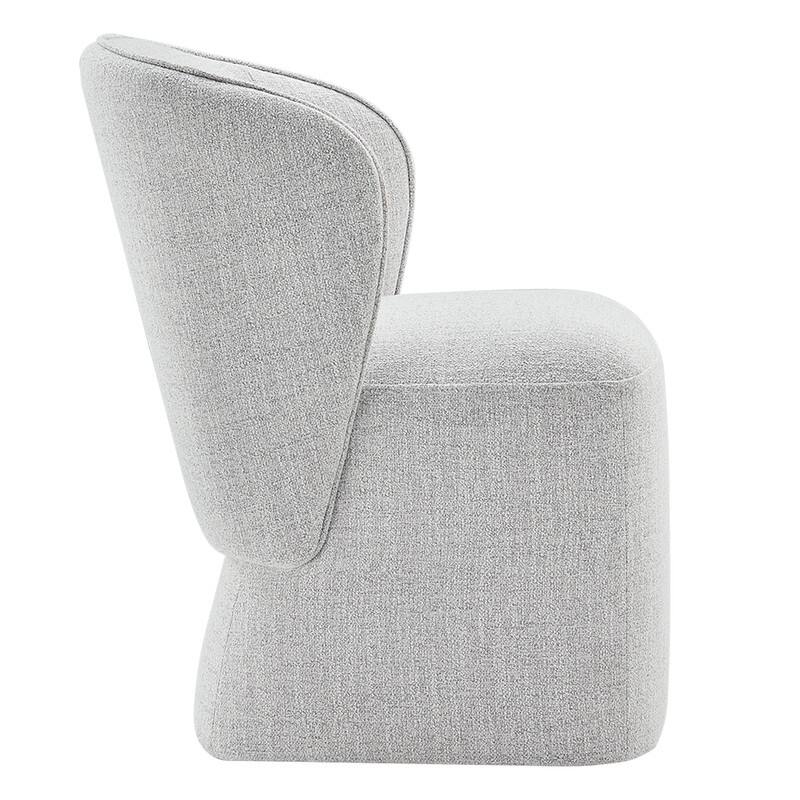 Kyle Morden Fabric Dining Room with Casters Wrap-round Back
