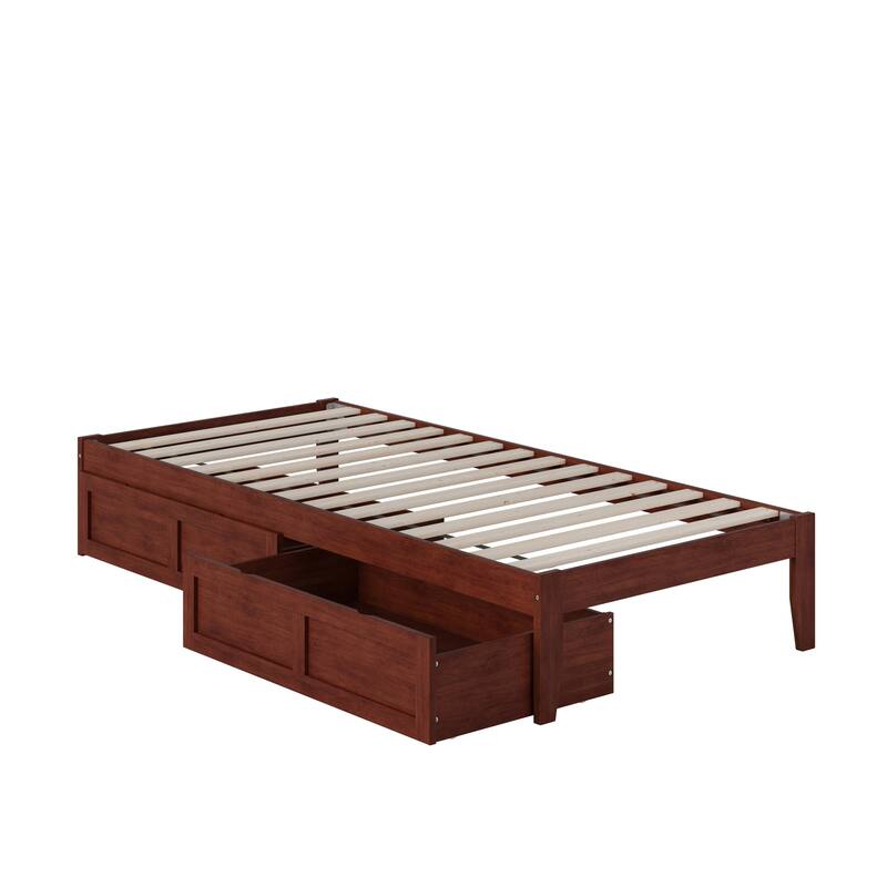 AFI Colorado Platform Bed with Storage Drawers