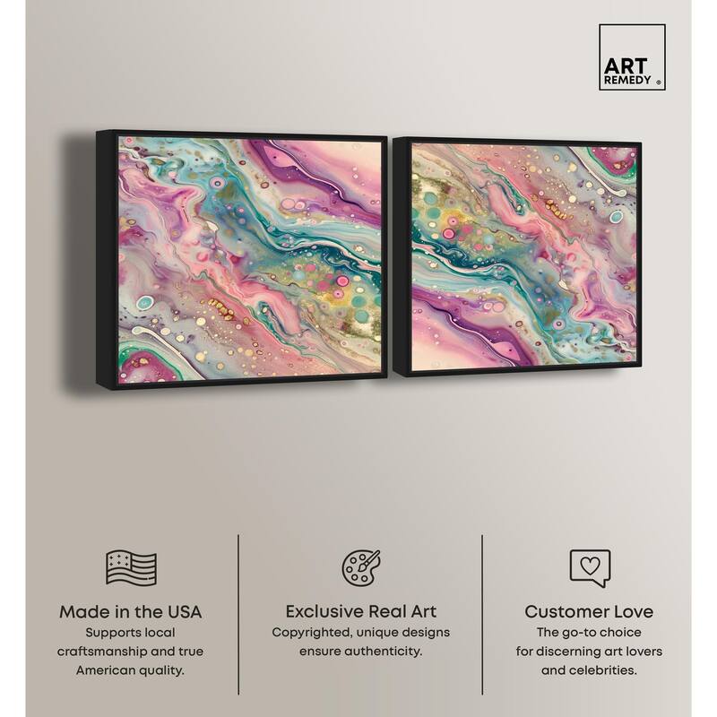 Martini Books Canvas by Art Remedy