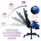 preview thumbnail 43 of 56, Costway Massage Gaming Chair Reclining Racing Office Computer Chair
