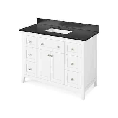 Jeffrey Alexander VKITCHA48-GRANITE Chatham 48" Free Standing Vanity