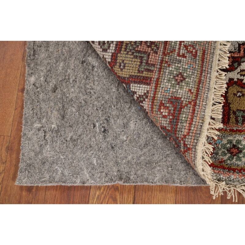 Gray Heriz Serapi Indian Foyer Rug Handmade Wool Carpet - 2'0" x 3'0"
